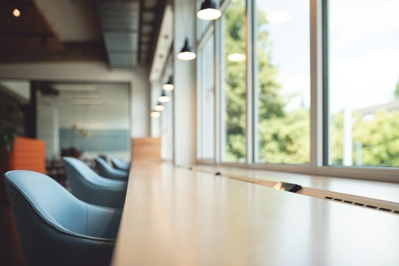 Einige unserer Plätze im Coworking Space BLOK O in Frankfurt (Oder)